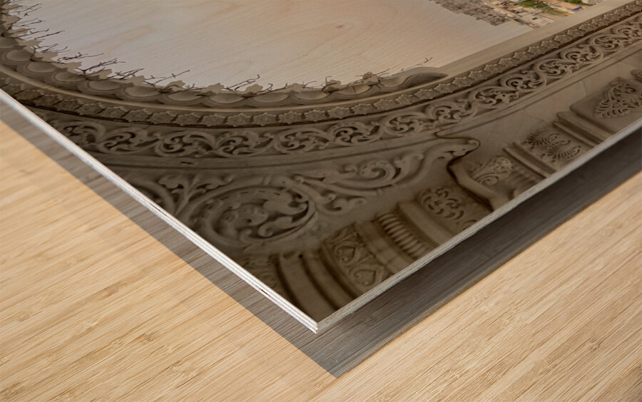 Prem Mandir Vrindavan 3 Impression sur bois