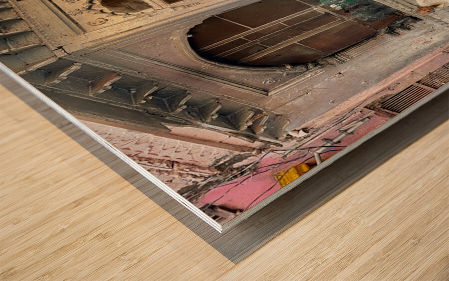 Vishram Ghat Temple 4 Wood print