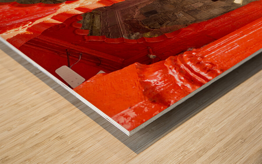 Vishram Ghat Temple 1 Wood print