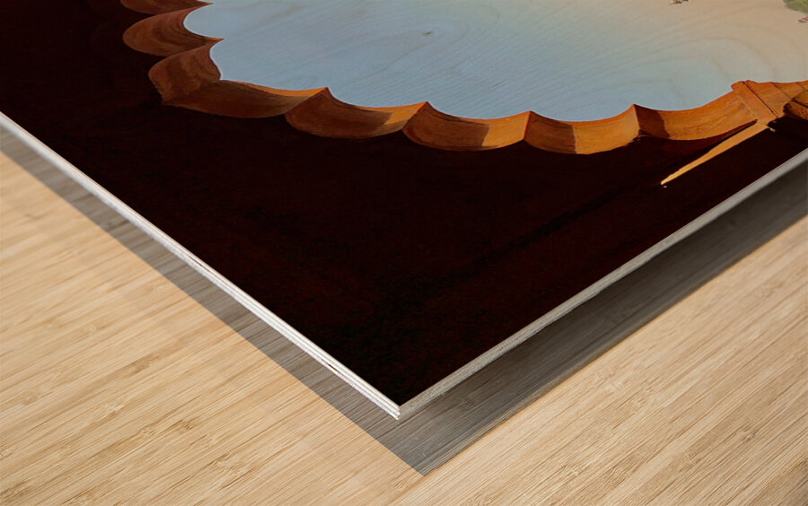 The Taj Mahal Collection 28 Wood print