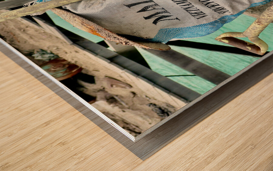 Maboul Island 6 Impression sur bois