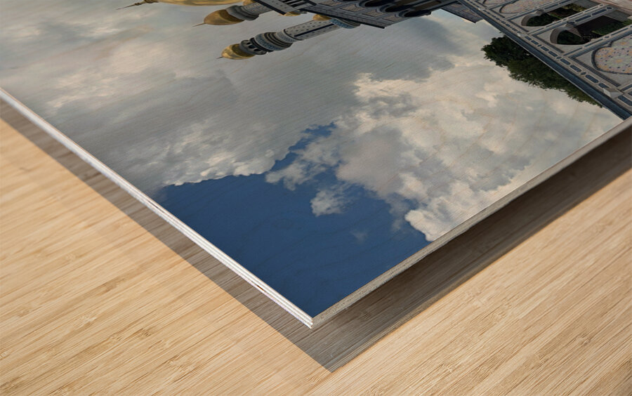 Jame Asr Hassanil Bolkiah Mosque Brunei 1 Wood print