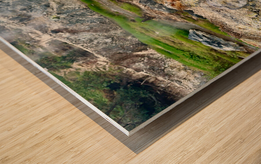 Cibuni Rengganis Crater Java Indonesia 3 Wood print