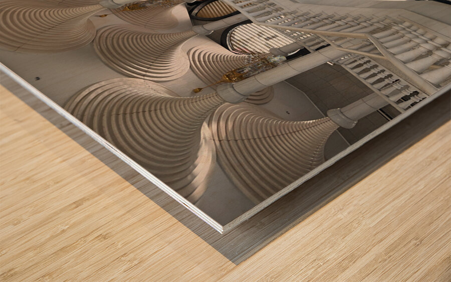 Jame Asr Hassanil Bolkiah Mosque Brunei 2 Wood print