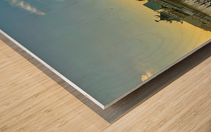 Omar Ali Saifuddien Mosque Collection Brunei 5 Wood print