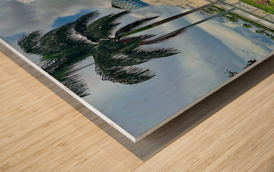 Masjid Bandaraya Mosque Kota Kinabalu 1 Wood print