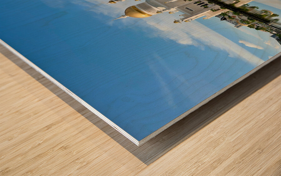 Omar Ali Saifuddien Mosque Collection Brunei 1 Wood print