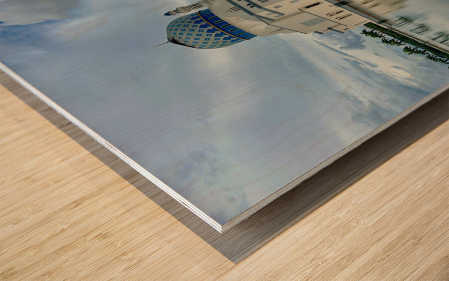 Masjid Bandaraya Mosque Kota Kinabalu 2 Wood print