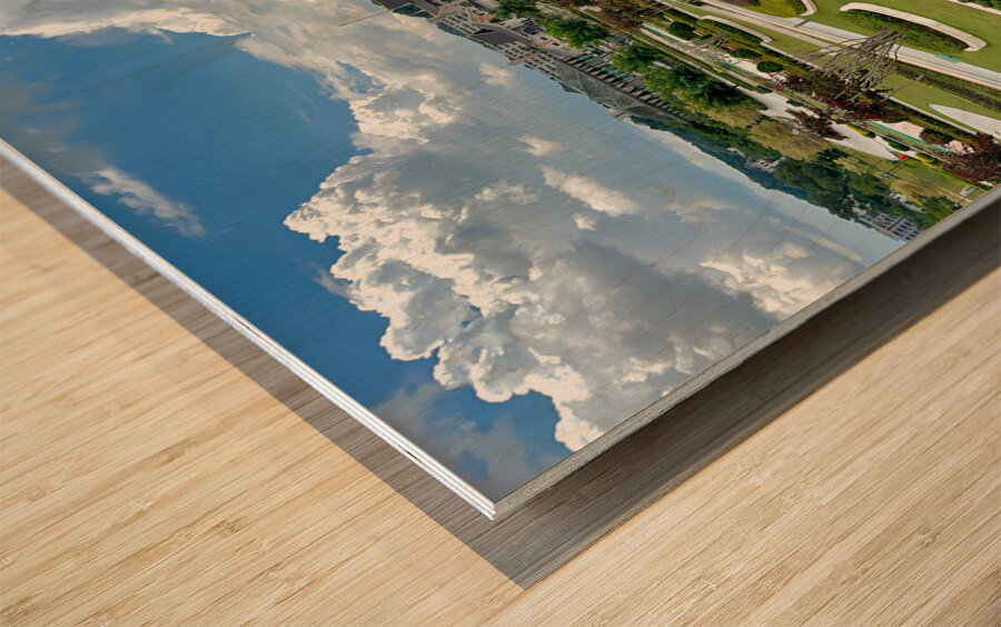 Omar Ali Saifuddien Mosque Collection Brunei 7 Wood print