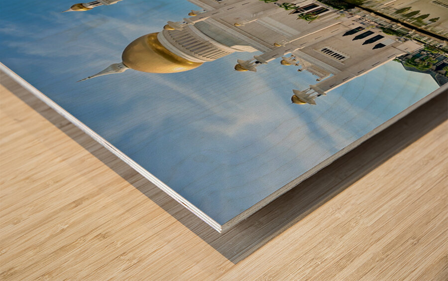 Omar Ali Saifuddien Mosque Collection Brunei 9 Wood print