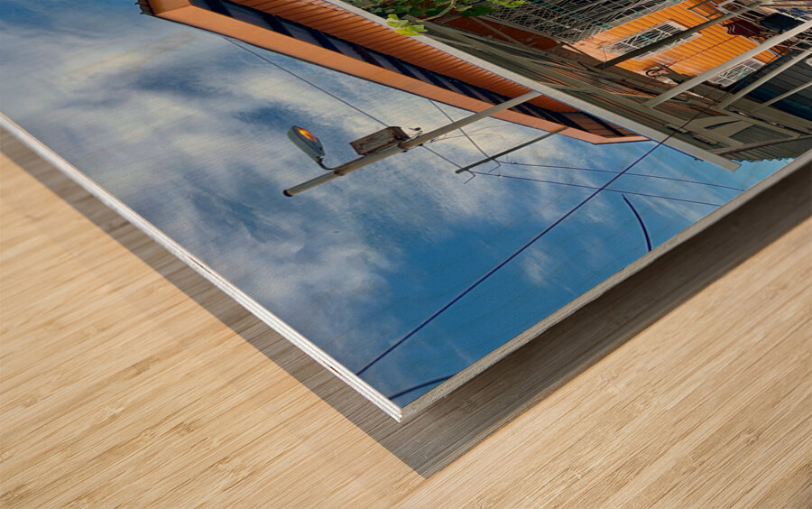 Sim Sim Traditional Floating Village in Sandakan 8 Wood print