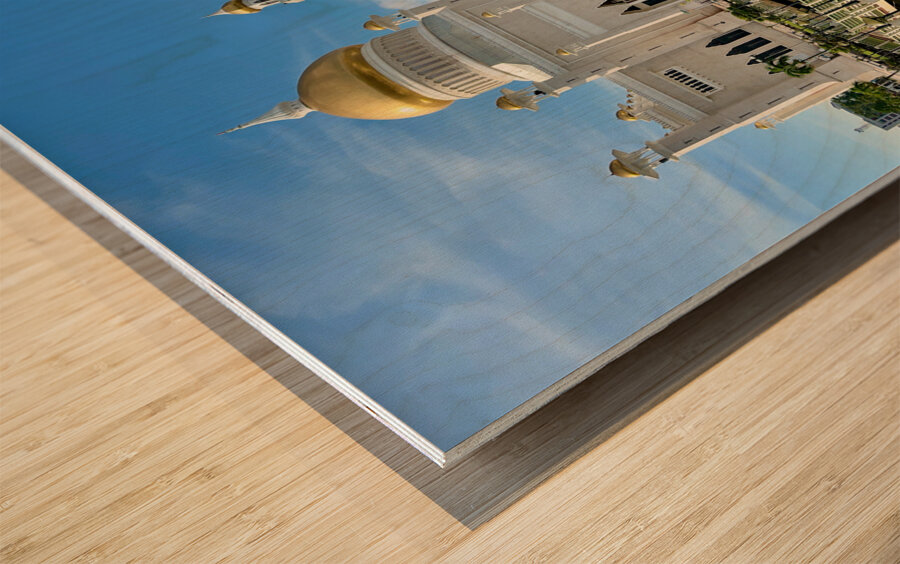 Omar Ali Saifuddien Mosque Collection Brunei 11 Wood print