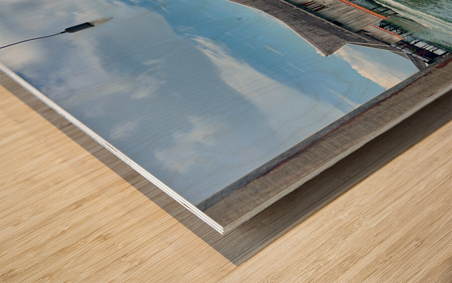 Semporna Marina Borneo 1 Wood print