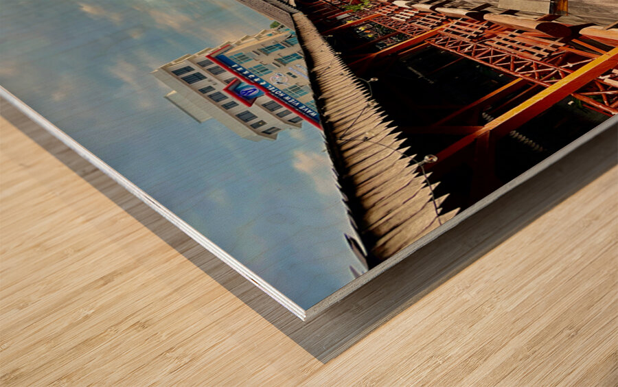 Semporna Marina Borneo 3 Wood print