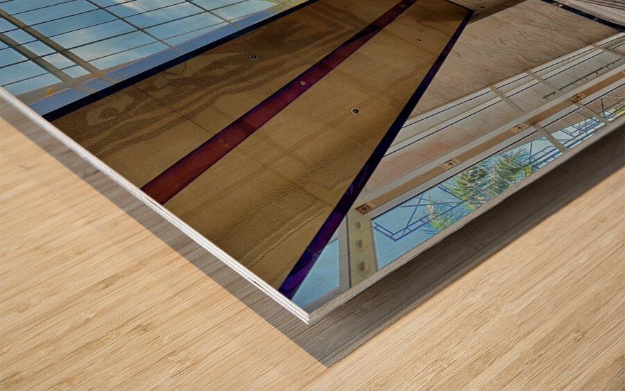 The Empire Brunei 2 Wood print