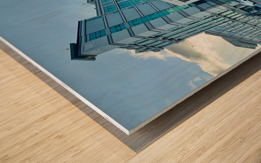 Streets of Bandar Seri Begawan Brunei Wood print