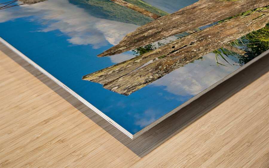 Viewpoint Munduk Bali Wood print