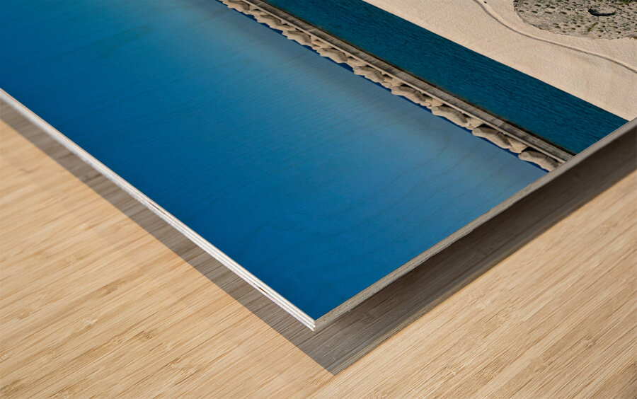 Boardwalk Jeju South Korea 2 Impression sur bois