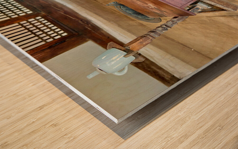 Ancient Writing Room Seoul South Korea Wood print