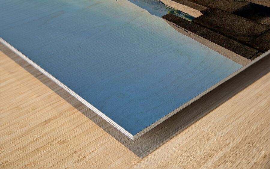 City View Behind the Wall Seoul South Korea 1 Wood print