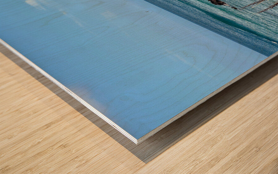 Calm Ocean Udo South Korea Wood print