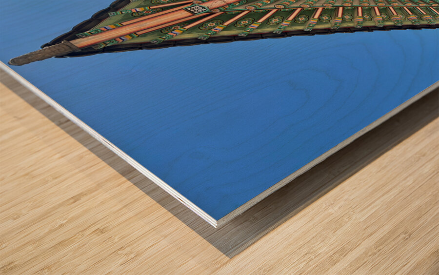 Changdeokgung Palace Seoul Korea 3 Wood print