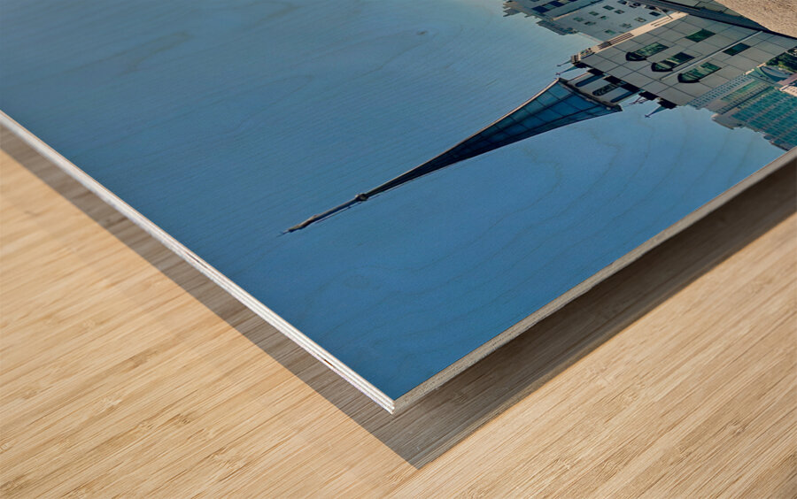 City View Behind the Wall Seoul South Korea 2 Wood print