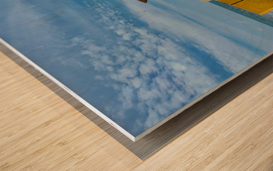 House by the Ocean Udo South Korea Wood print