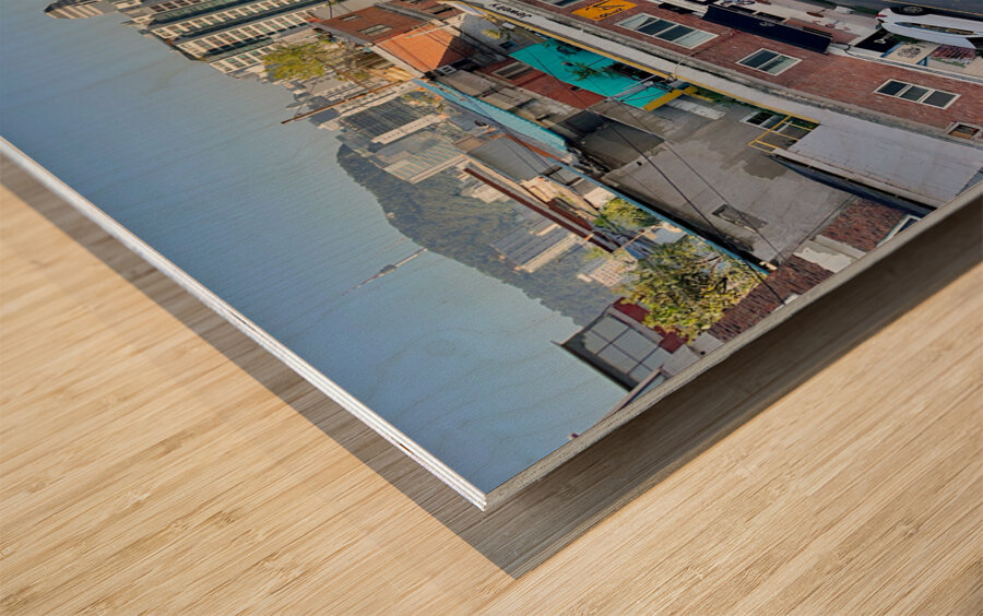 Ihwa Mural Village Seoul Korea 13 Wood print