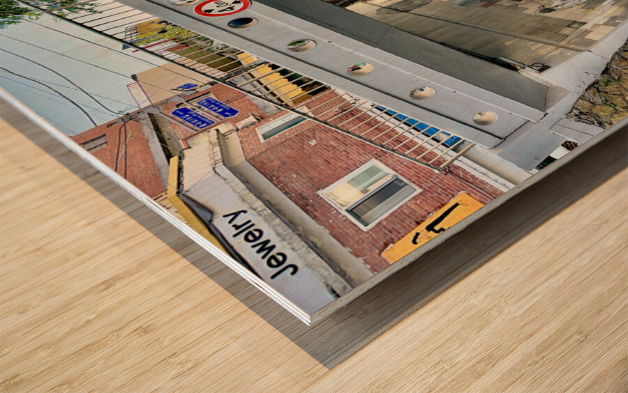 Ihwa Mural Village Seoul Korea 12 Wood print