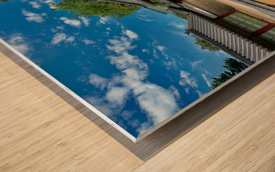 Jongmyo Shrine Seoul Korea 1 Wood print