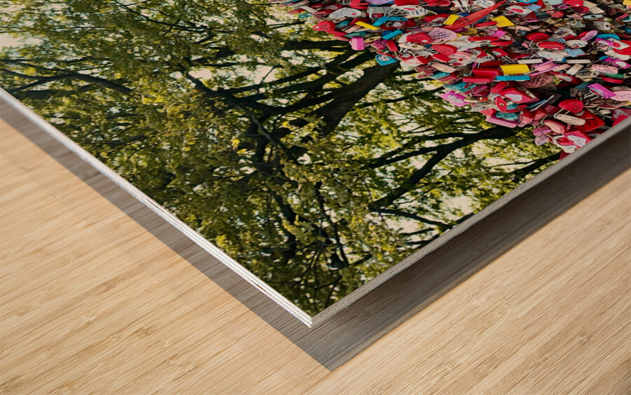 Namsan Tower Seoul South Korea 4 Wood print