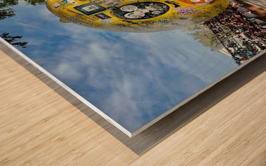 Namsan Tower Seoul South Korea 3 Wood print