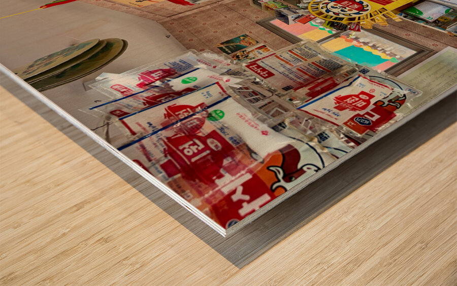 Old General Store Seoul South Korea 1 Wood print