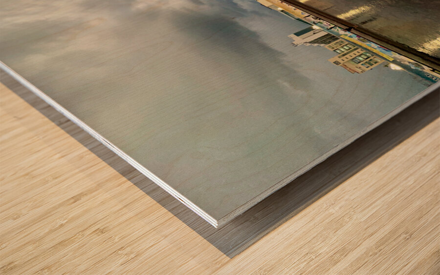 Samyang Beach Sunset Jeju South Korea 8 Wood print