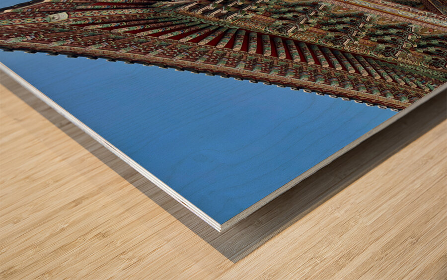 Yakcheonsa Temple Jeju South Korea 2 Wood print