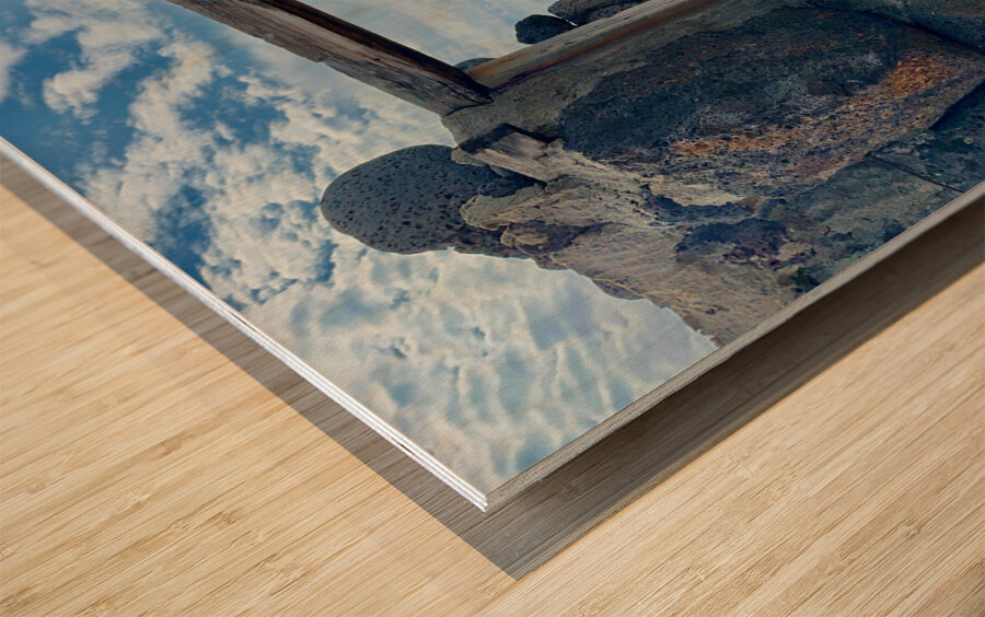 Window from Rocks to Rocks Udo South Korea Wood print