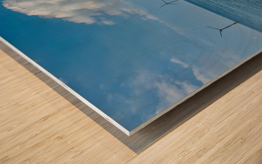 Wind Mills Jeju South Korea 3 Impression sur bois