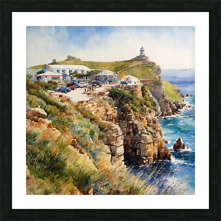Cape Point Picture Frame print