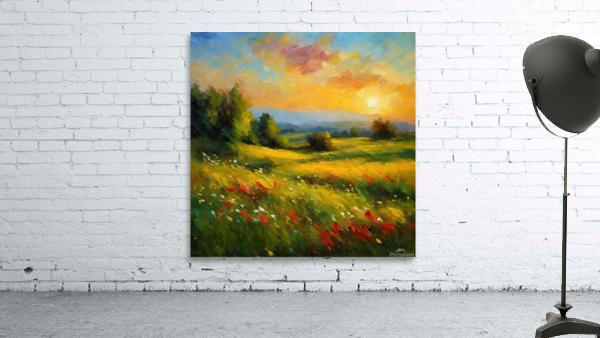 Mellow Meadow Wall Preview