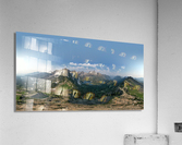 Mission Mountians 360 Acrylic Print