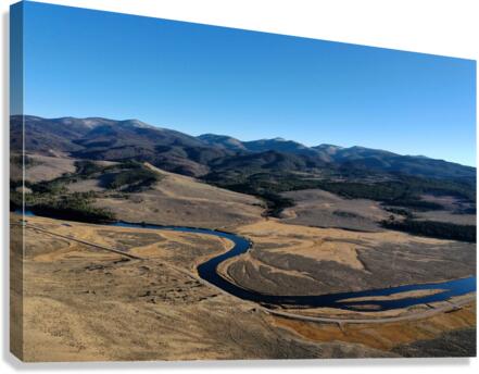 Big Hole Valley Canvas Print