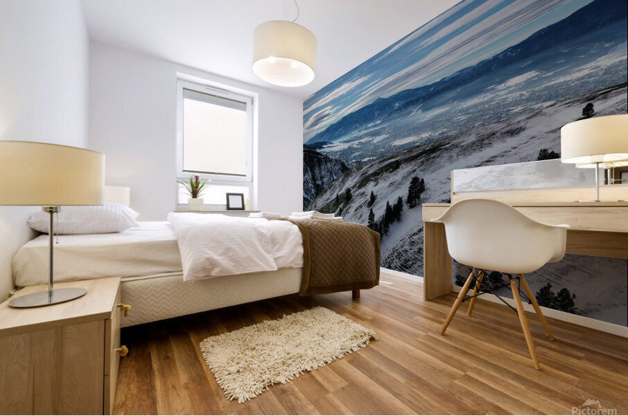 Mt. Jumbo Winter Mural print