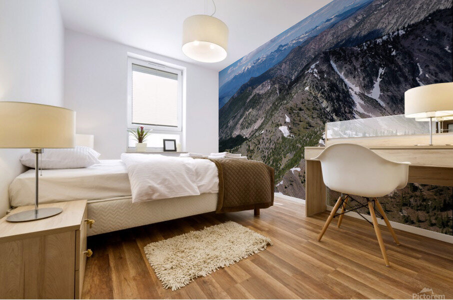 Murphy Peak Mural print