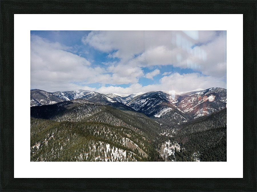 Snowbowl Picture Frame print