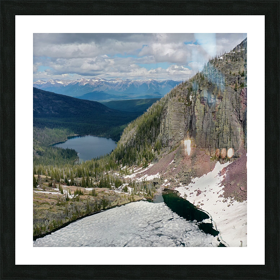 Mission Mountains Picture Frame print