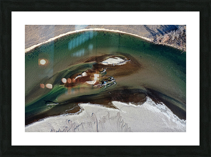 Clark Fork River Picture Frame print