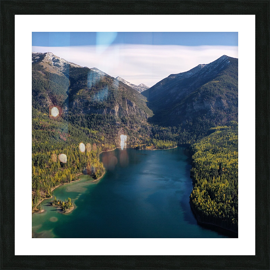 Holland Lake Picture Frame print