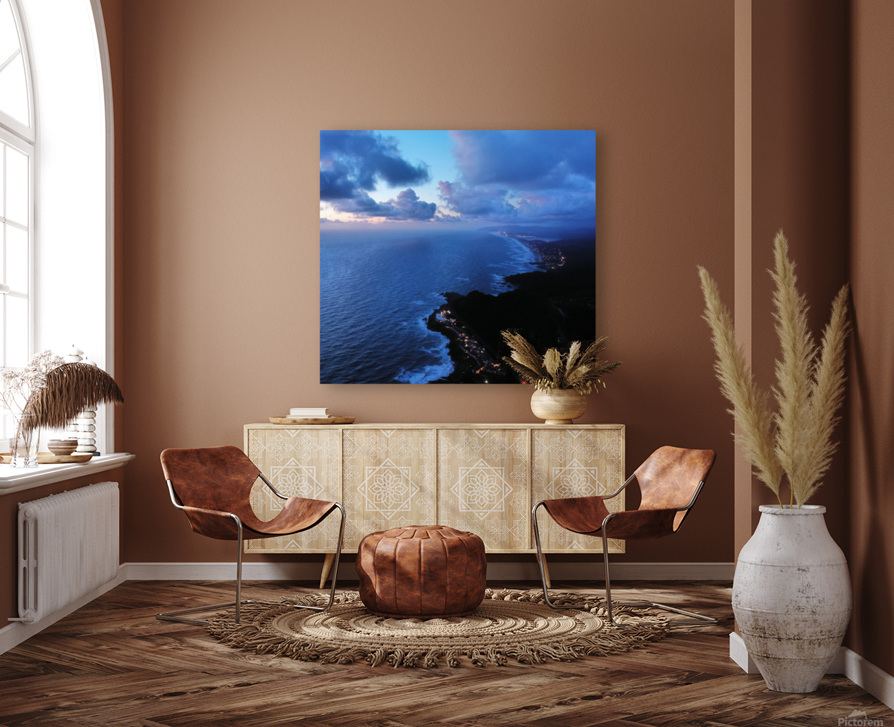 Oregon Coast Sunset Reproduction