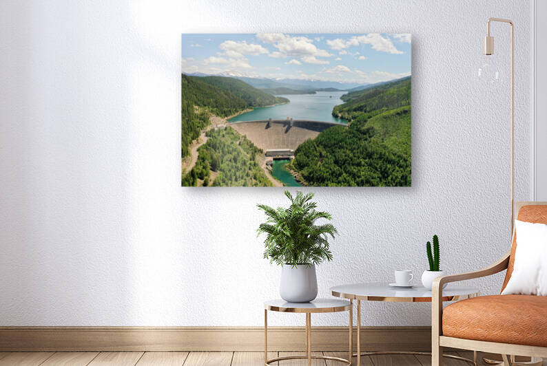 Hungry Horse Dam Reproduction